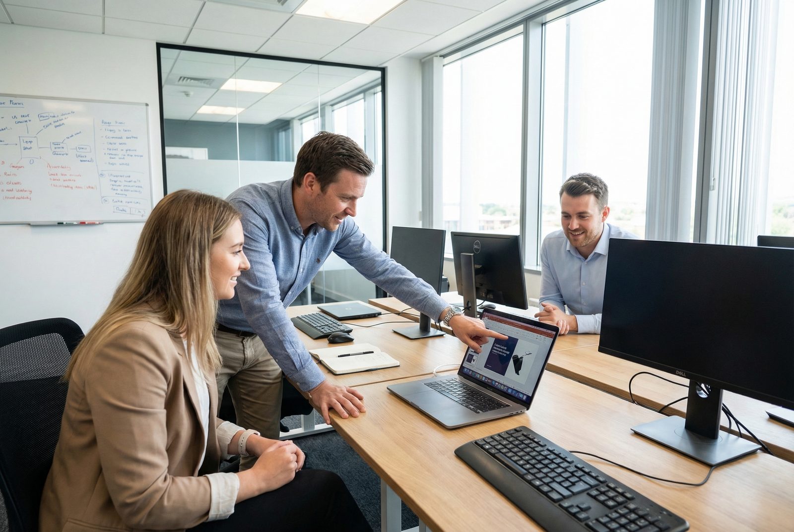 The RPS Management payroll team at work